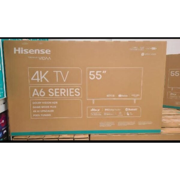 Hisense 55" A6 Series 4K UHD Smart TV – VDM Edition