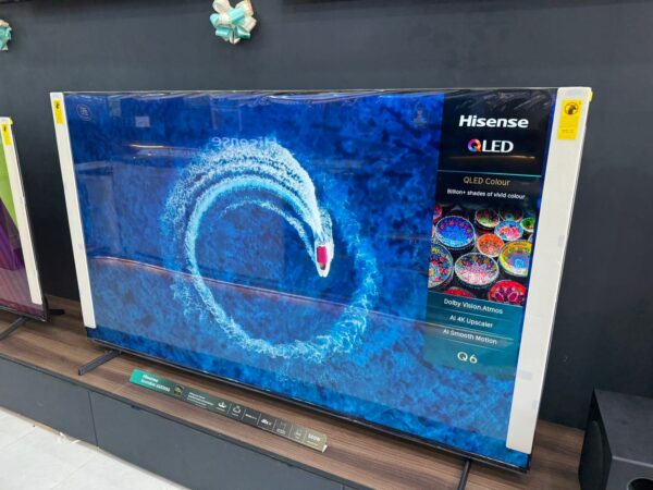HISENSE 85 INCH Q6 QLED TELEVISION