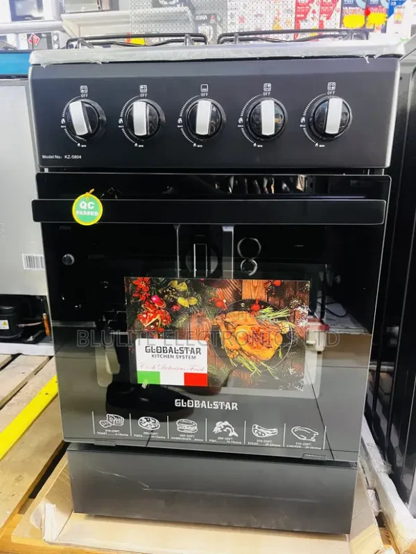 Global Star 4-Burner Gas 50 by 50 Cooker and Oven