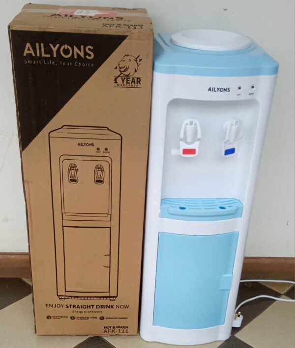 AILYONS Hot And Normal Water Dispenser, White Classic Style