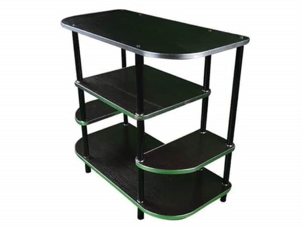 LIVING ROOM FURNITURE TV STAND (BLACK)