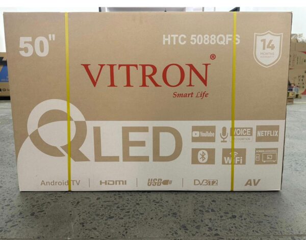 VITRON 50" QLED HTC5088QFS